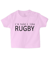 Load image into Gallery viewer, Rugby Baby T Shirt