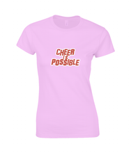 Load image into Gallery viewer, CIP: Cheer is Ladies T-Shirt