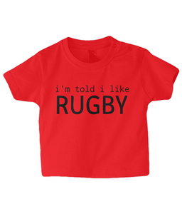 Rugby Baby T Shirt