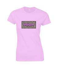 Load image into Gallery viewer, Unique Ladies Fitted T-Shirt