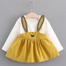 Load image into Gallery viewer, Cute Bunny Design Dress for Baby and Toddler Girl