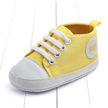 Load image into Gallery viewer, Canvas Classic Sports Sneakers Newborn Baby Boys Girls First Walkers Shoes Infant Toddler Soft Sole Anti-slip Baby Shoes