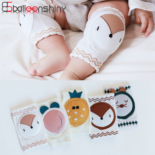 1-pair Cute Soft Anti-Slip Knee Pads for Baby