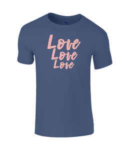 Love 3x Kids T-Shirt