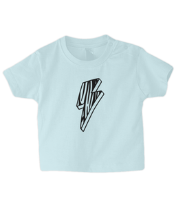 Zebra Bolt Baby T Shirt