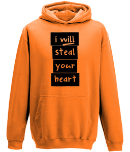 I will steal your heart Kids Hoodie