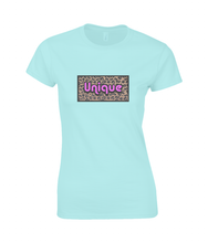 Load image into Gallery viewer, Unique Ladies Fitted T-Shirt