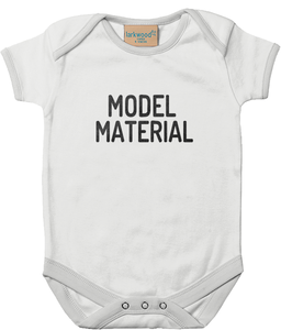 Model Material Baby Bodysuit