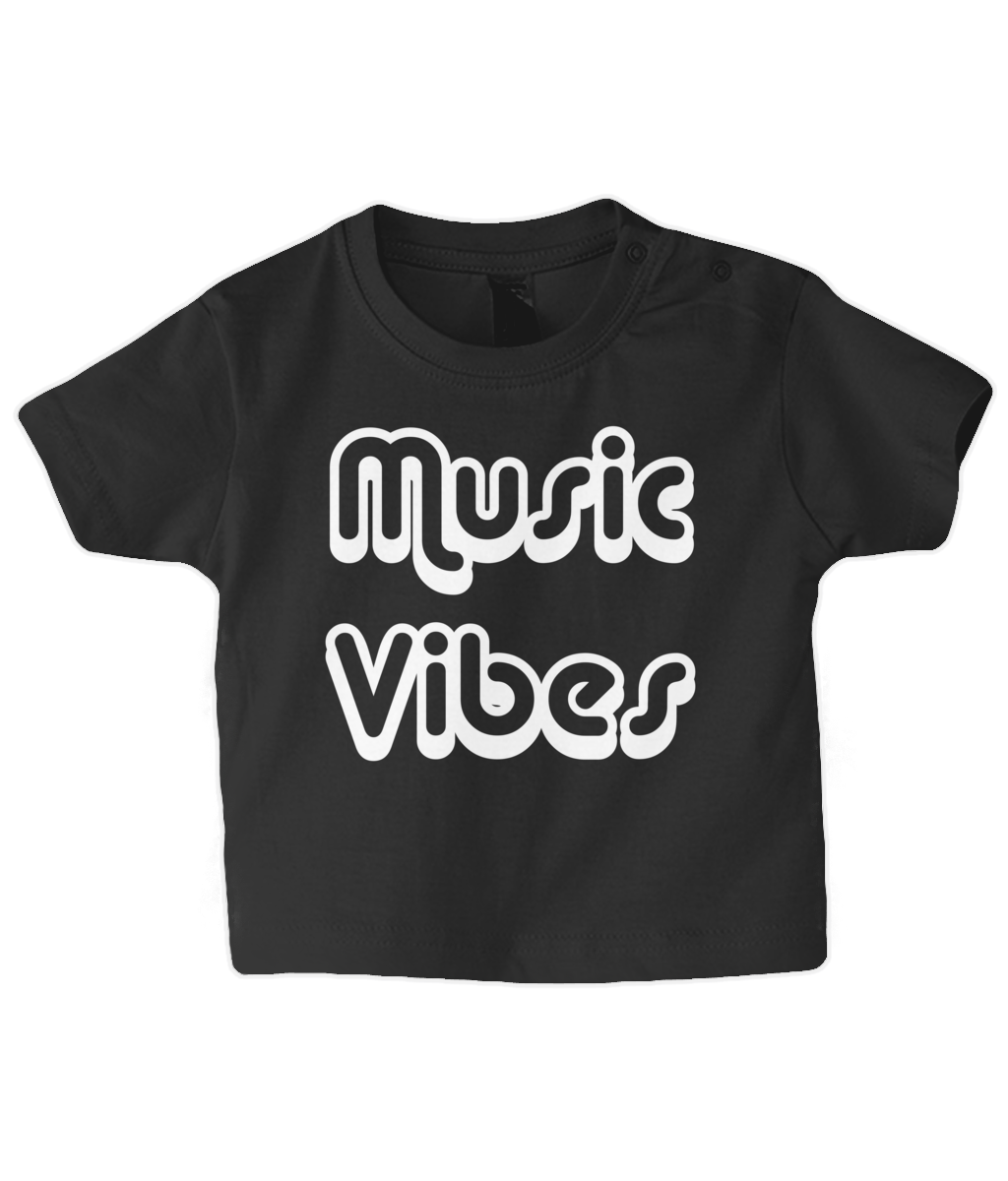 Music Vibes Baby T Shirt