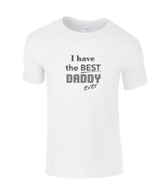 Load image into Gallery viewer, Best Daddy Kids T-Shirt