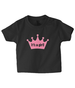 Crown girl Baby T Shirt