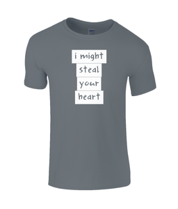 I might steal your heart Kids T-Shirt