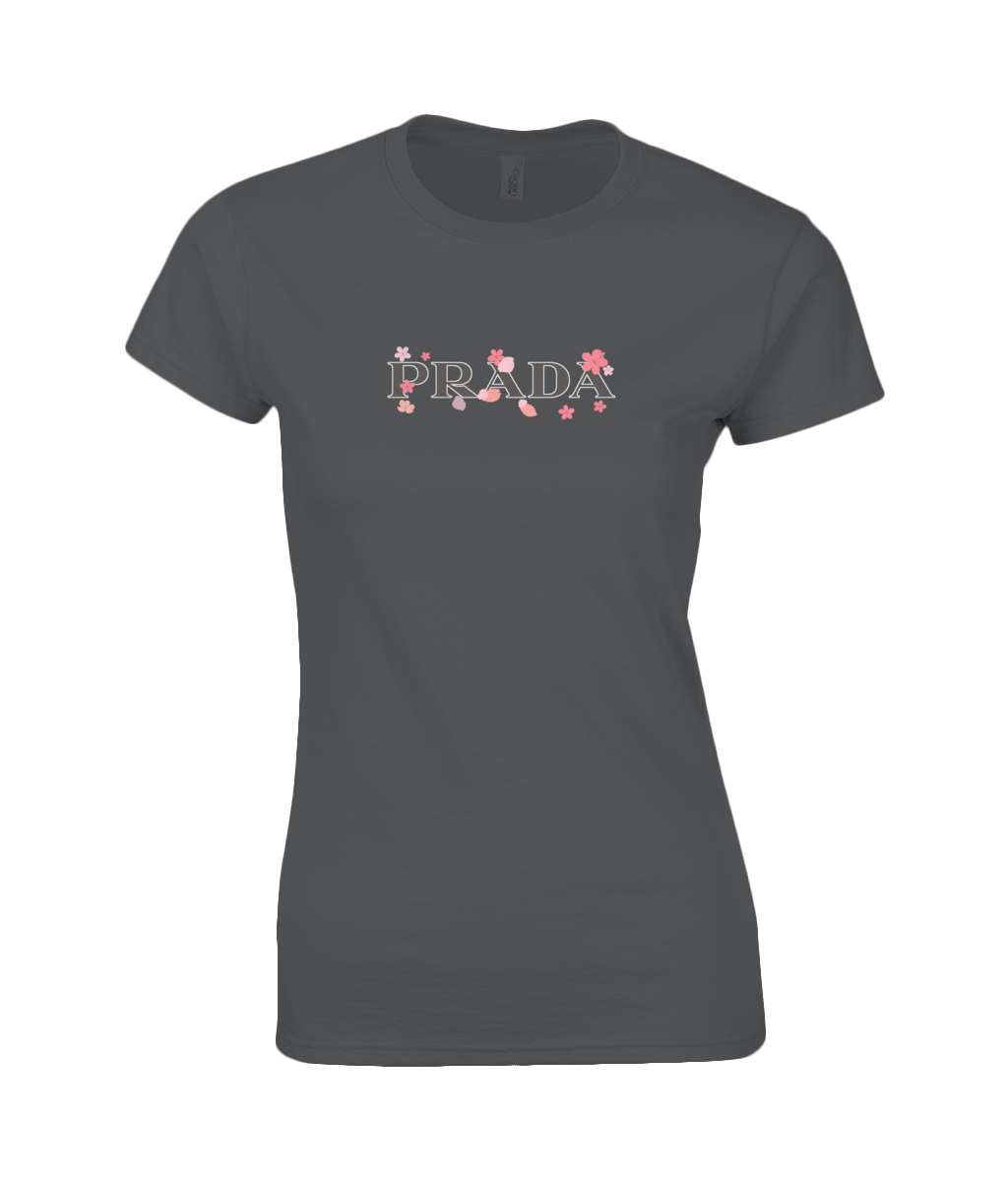 Cherry Blossom Ladies Fitted T-Shirt