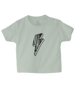 Zebra Bolt Baby T Shirt