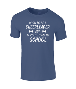 CIP: Born to be a Cheerleader Kids T-Shirt