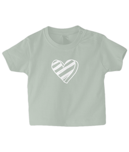 Heart Baby T Shirt