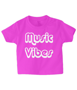 Music Vibes Baby T Shirt