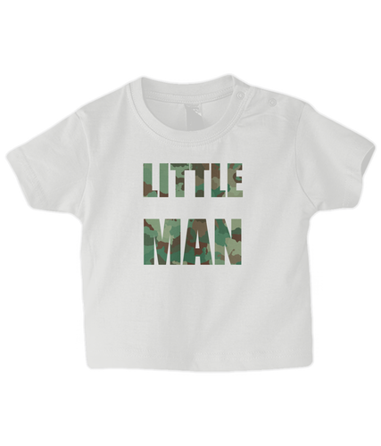 Little Man Baby T Shirt