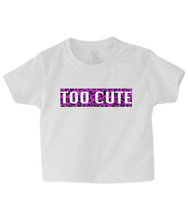 Load image into Gallery viewer, Too Cute Pink Leopard Baby T Shirt
