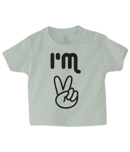 Load image into Gallery viewer, I&#39;m two Baby T Shirt