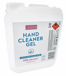 Hand Sanitising Gel 5L with 70% Alcohol