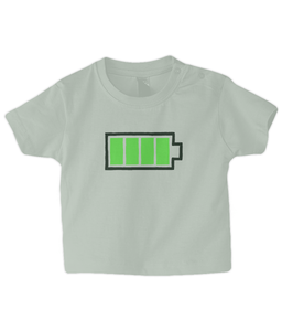 Full Battery Baby T Shirt