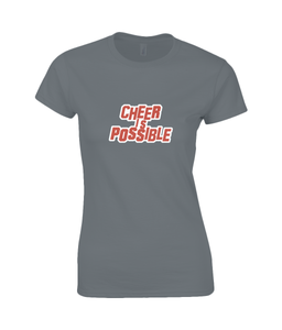 CIP: Cheer is Ladies T-Shirt