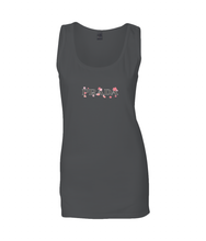 Load image into Gallery viewer, Cherry Blossom Ladies Tank Top