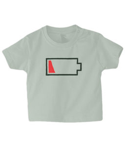Low Battery Baby T Shirt