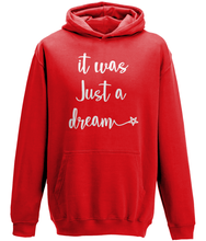 Load image into Gallery viewer, It was just a dream Kids Hoodie