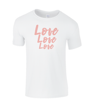 Load image into Gallery viewer, Love 3x Kids T-Shirt