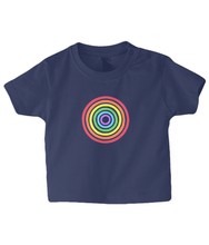 Load image into Gallery viewer, Rainbow Circle Baby T Shirt