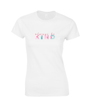 Load image into Gallery viewer, Always be Kind Ladies Fitted T-Shirt