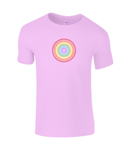 Rainbow Circle Kids T-Shirt