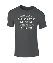 Load image into Gallery viewer, CIP: Born to be a Cheerleader Kids T-Shirt