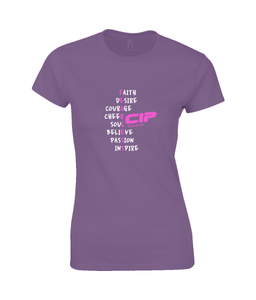 CIP Fearless Ladies Fitted T-Shirt