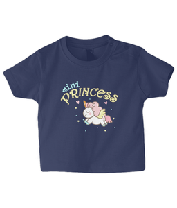 Princess Unicorn Baby T Shirt