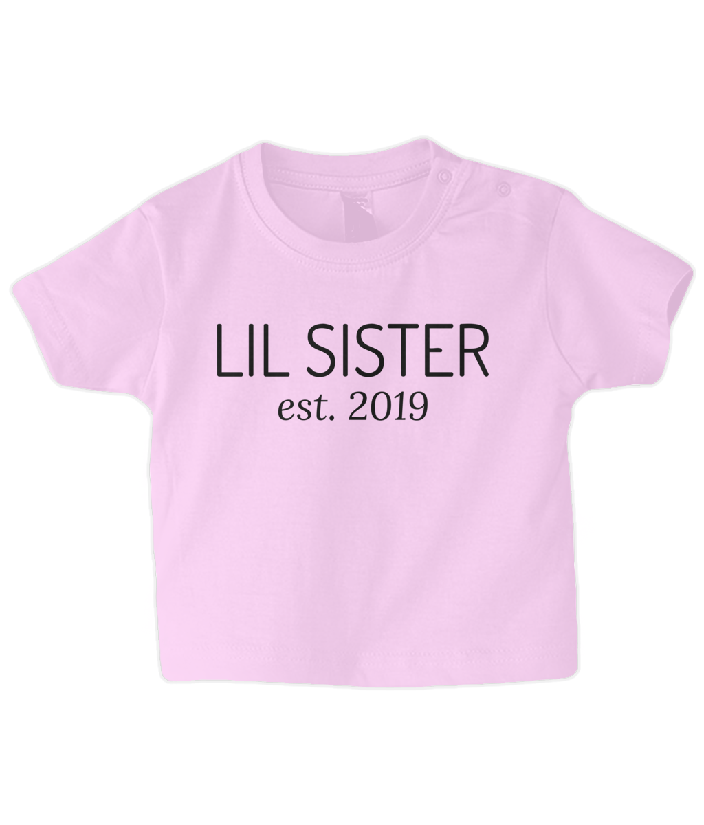 Lil Sister 2019 Baby T Shirt