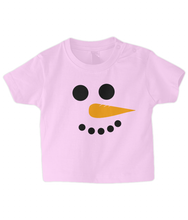 Load image into Gallery viewer, Snowman Baby T Shirt