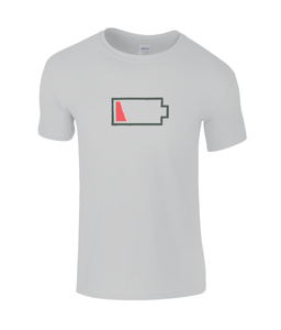 Low Battery Kids T-Shirt