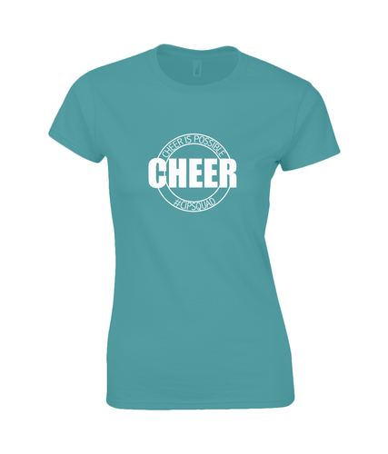 CIP: Cheer Ladies Fitted T-Shirt