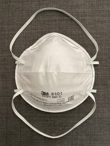 3M™ 8101 Face Mask, FFP1 NR D cup-shaped Protective Mask