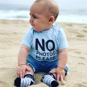 No Photos! Baby T Shirt