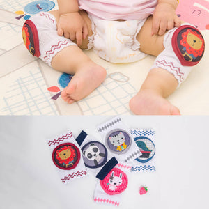 1-pair Animal design soft Anti-Slip Knee Pads for Baby