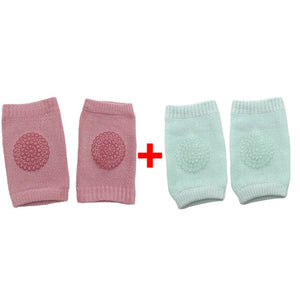 2-pairs Soft Anti-slip Knee Pads for Baby