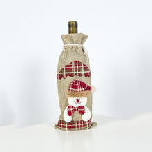 Load image into Gallery viewer, Christmas Wine Bottle Covers: Santa Claus, Snowman Xmas Bags Party Table Home Decor