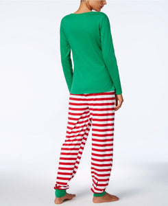 Family Christmas Elf Pajamas Set Matching Clothes Adult Kids PJ set Baby Romper Xmas Sleepwear Pyjamas