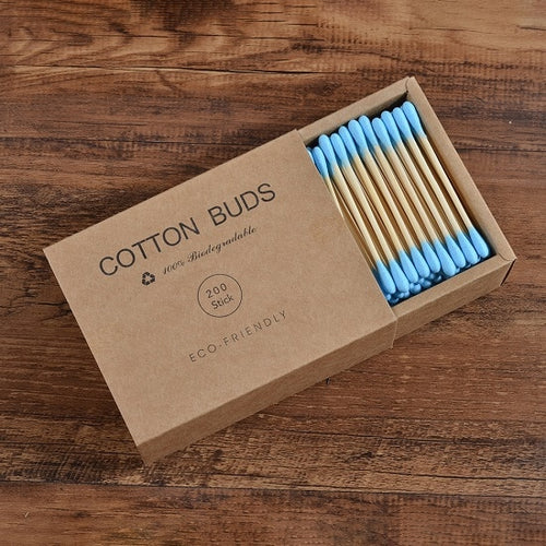 200 pcs/Pack Eco Friendly Bamboo Cotton Buds