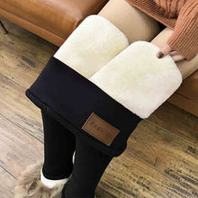Load image into Gallery viewer, Ladies Winter Fleece Lined Thermal leggings