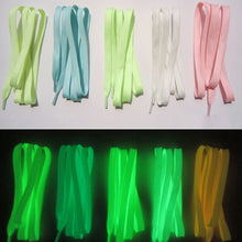 Load image into Gallery viewer, Neon Fluorescent Shoe Laces Glow in the dark